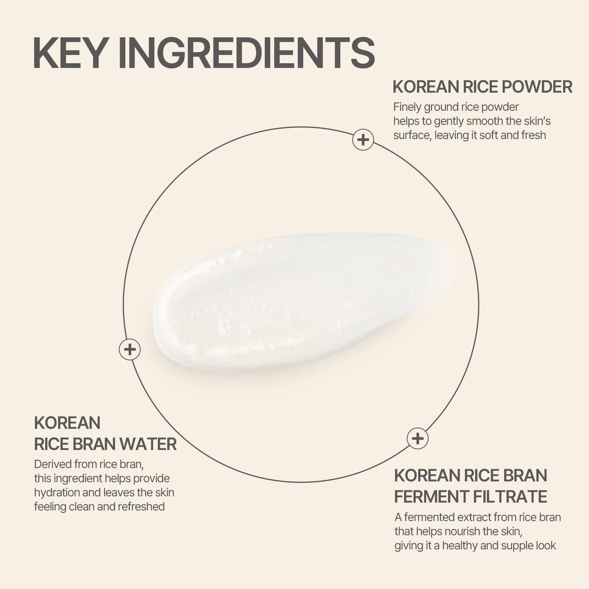 9 wishes cleanser in hand during use illustrating easy application