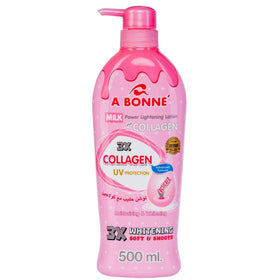 A Bonné front packaging showing bottle and label for clear product ID and benefit