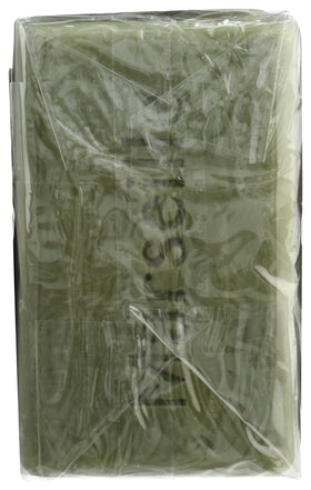 A LA MAISON soap surface texture close-up indicating smooth creamy feel