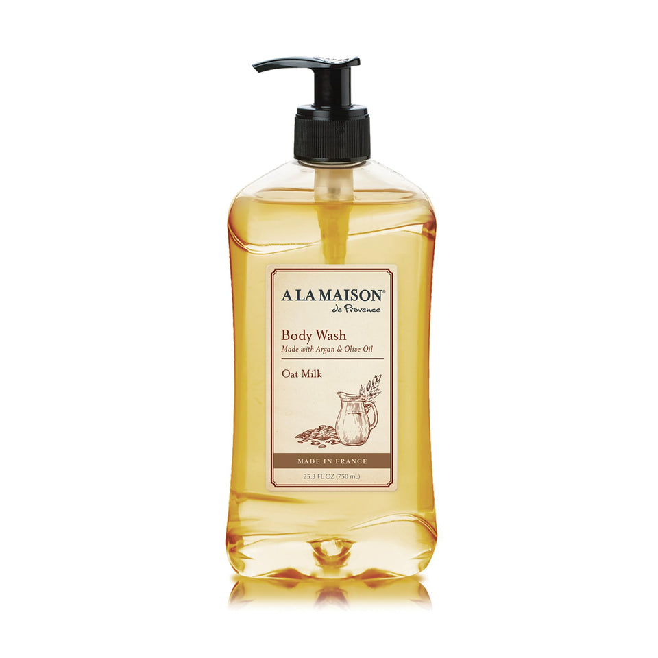 A LA MAISON front packaging showing bottle and brand, highlights gentle formula