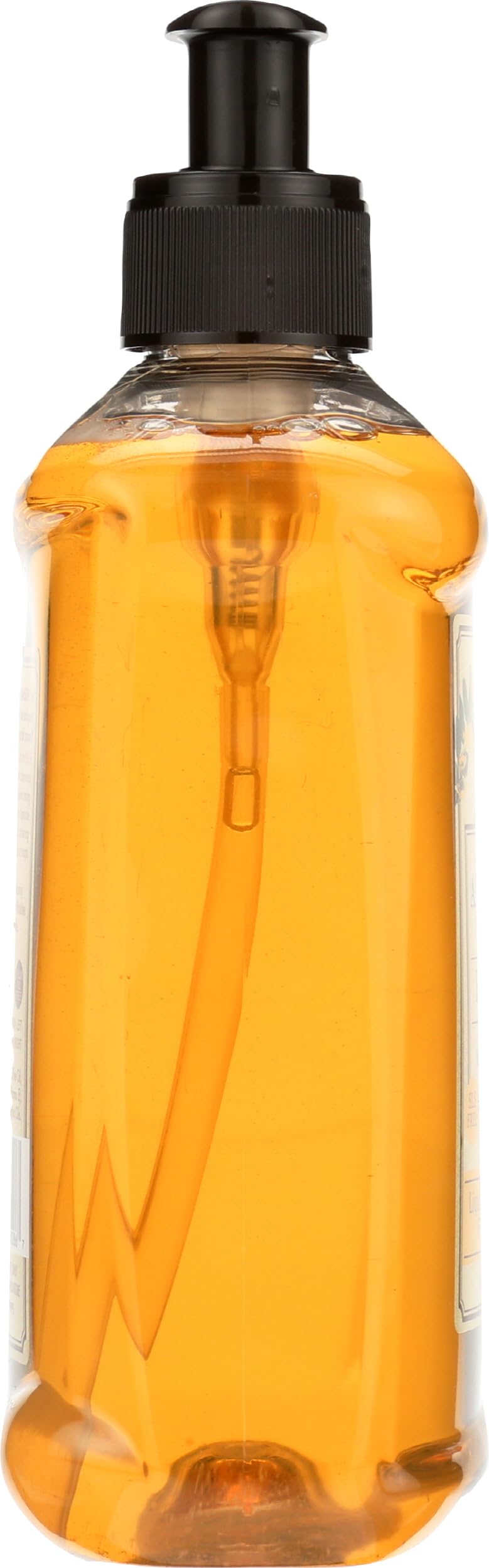 A LA MAISON bottle in hand for scale showing convenient 16.9 oz size