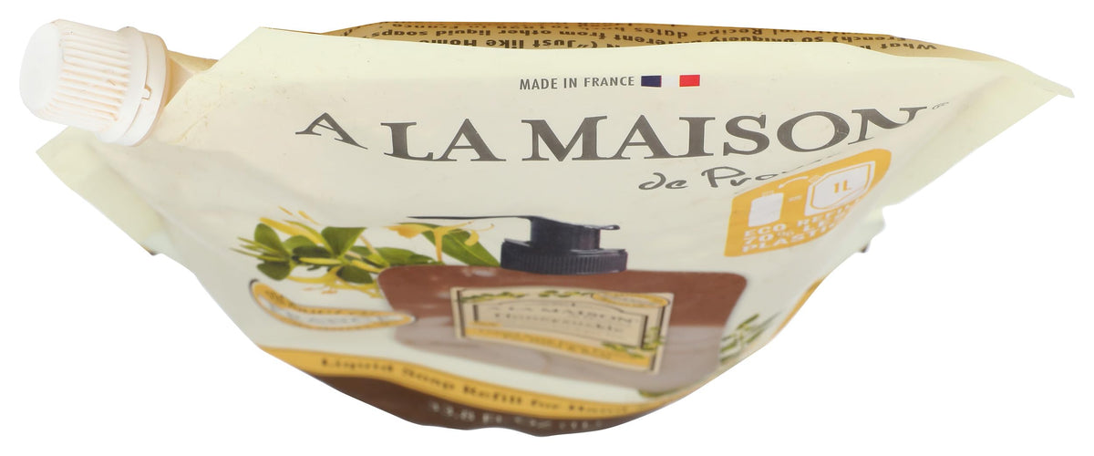 A LA MAISON hand wash in bathroom scene creating a clean, calming atmosphere