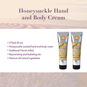 A LA MAISON honeysuckle lotion texture closeup highlighting smooth consistency for fast absorption
