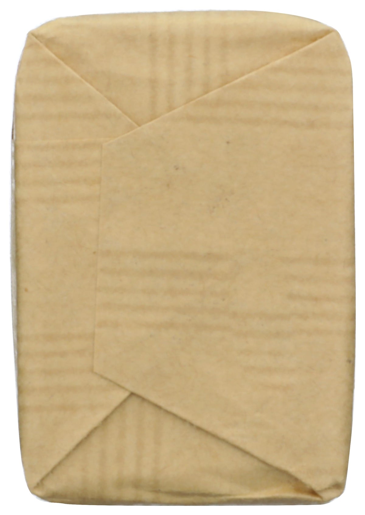 A LA MAISON craft paper packaging with bar beside measuring tape showing scale