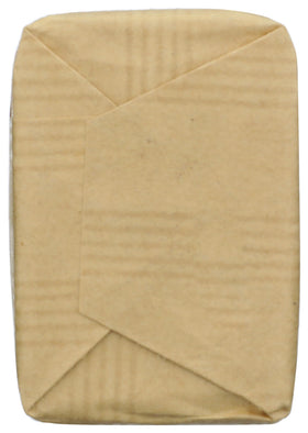 A LA MAISON craft paper packaging with bar beside measuring tape showing scale