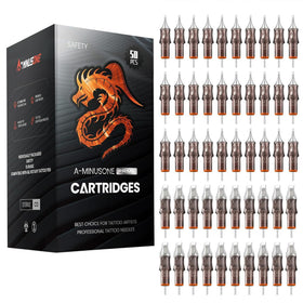 A-minusone front packaging showing mixed 50-piece cartridge pack and contents benefit