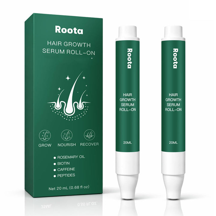 Aacnre Roota front packaging showing product bottle and label, clear benefit of portability