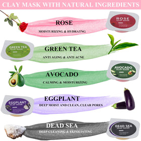 Aaenouicfs ingredients display with green tea and turmeric for targeted benefits