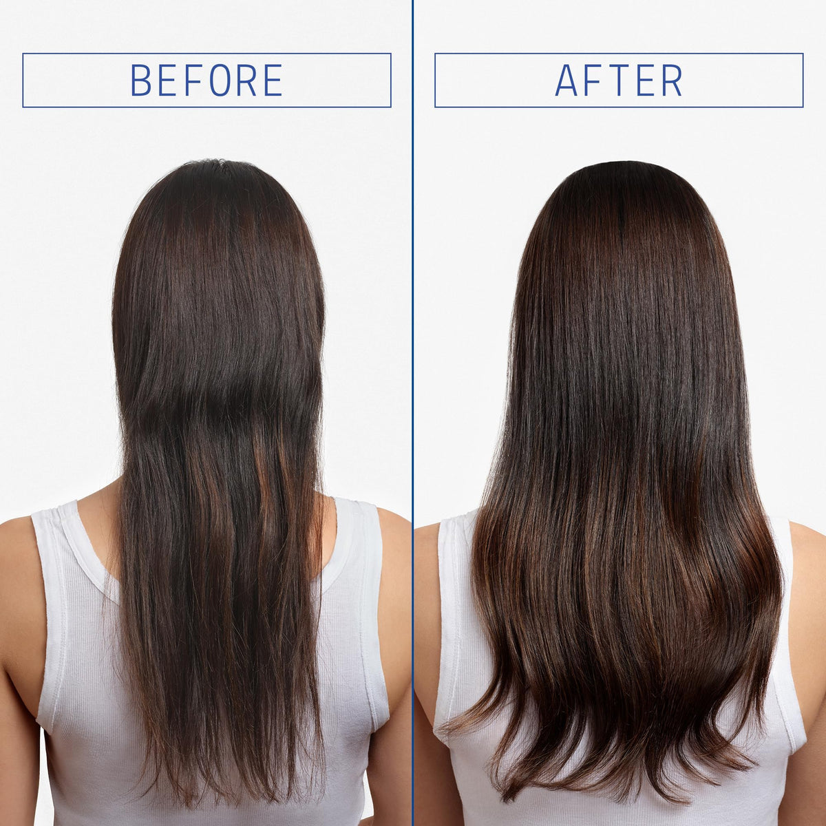 AAVRANI applied to damp hair for easier blow dry and added body