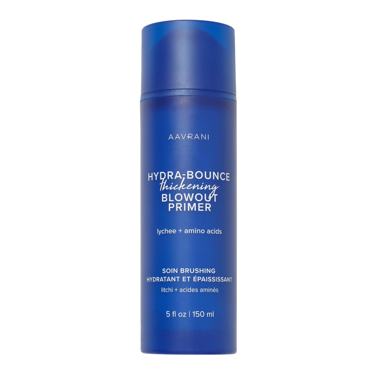 AAVRANI front jar showing packaging and fuller-blowout promise