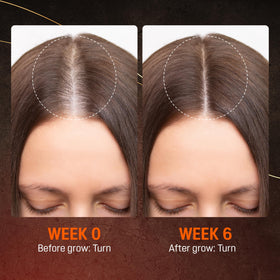 ABERA ingredient label close-up, highlights biotin and maca root transparency benefit