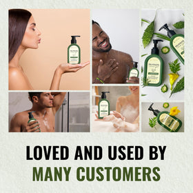 ABERA lifestyle bathroom setup suggesting daily shower routine benefit