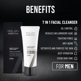 ABERA Nolan label close-up highlighting active ingredients and benefits