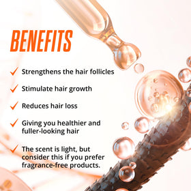 ABERA roller applying serum to scalp, illustrates even distribution and gentle stimulation