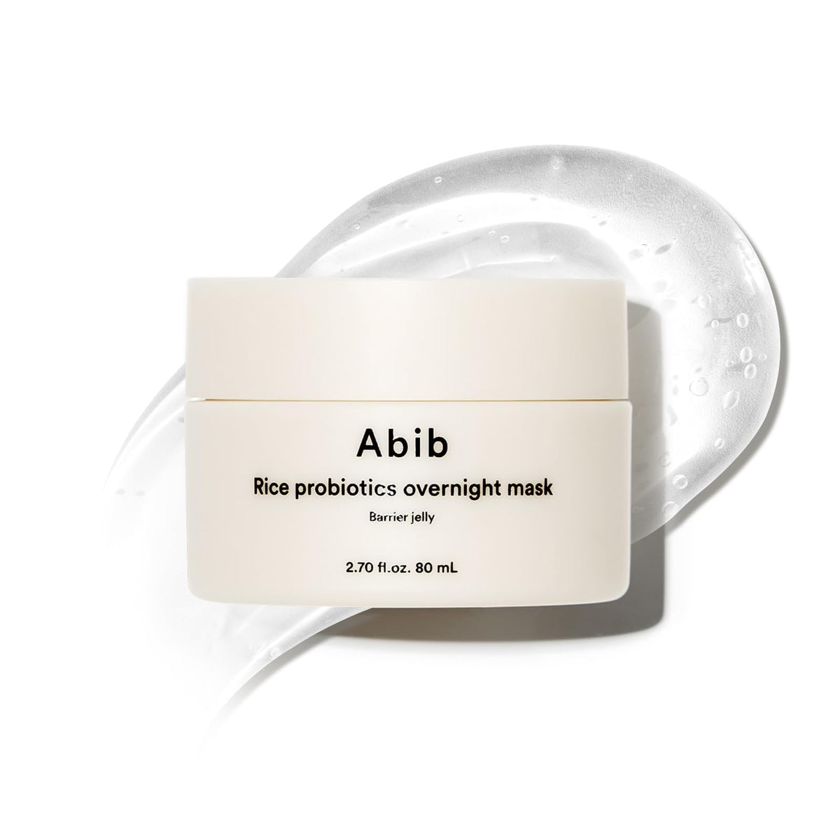 Abib front packaging showing label and jar, promoting protective hydration