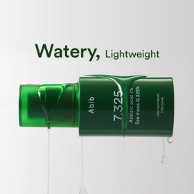Abib clear spot serum on bathroom shelf lifestyle suggesting daily routine fit