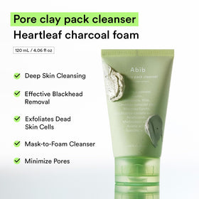 Abib charcoal mousse texture close-up showing gentle foaming action