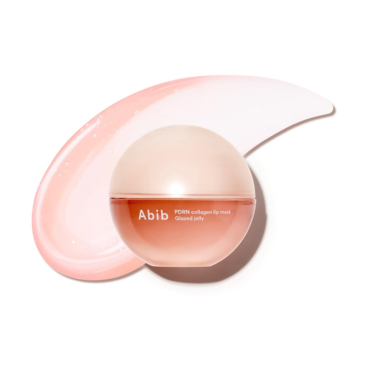 Abib front jar glazed jelly showing packaging and brand hydration benefit