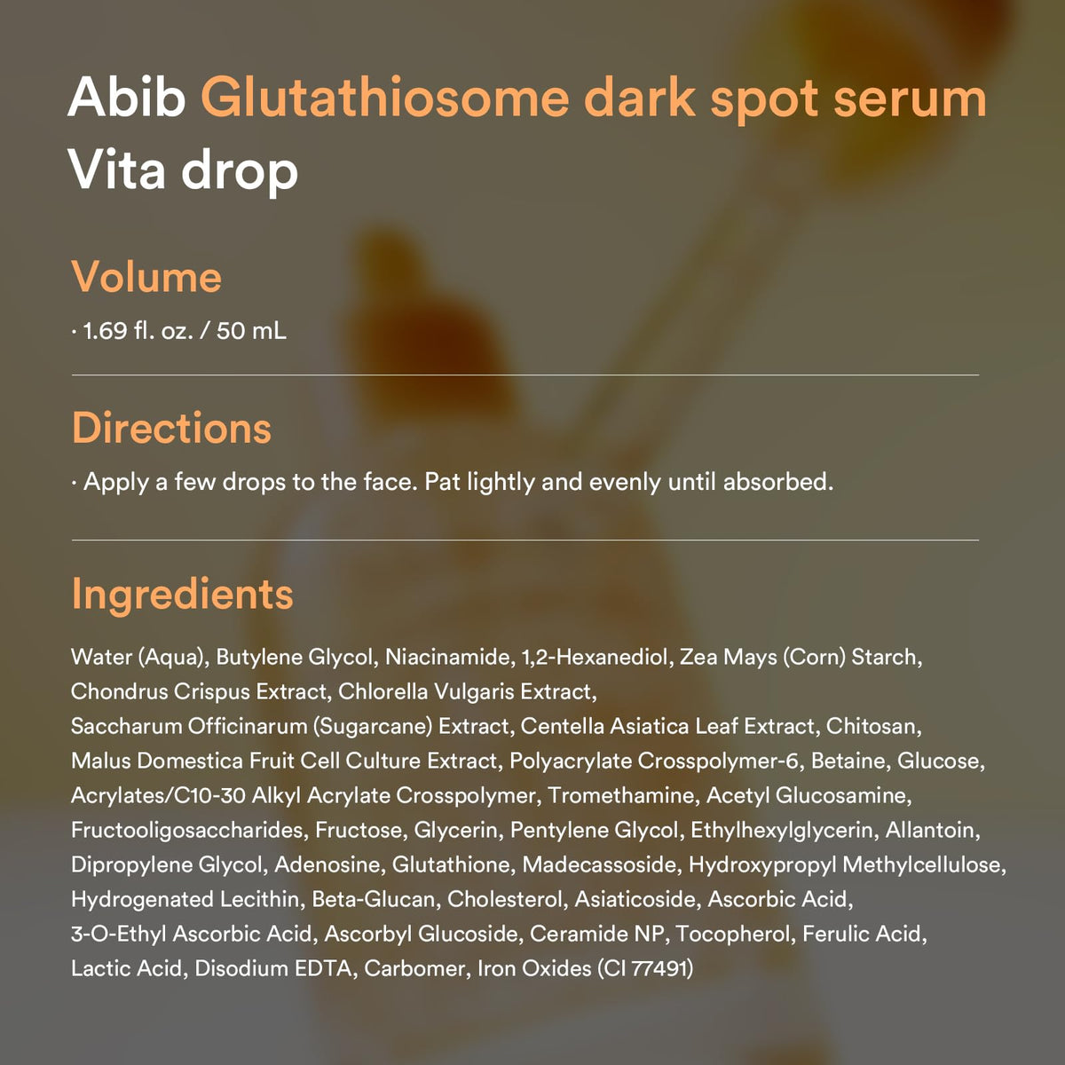 Abib swatch before and after, displays improved tone and visible brightness