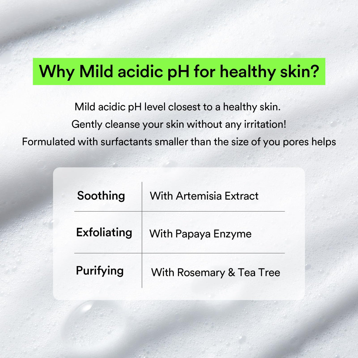 Abib heartleaf extract visual with leaves, emphasizing soothing botanical benefit