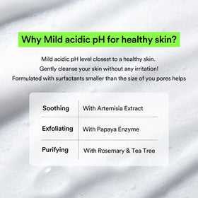 Abib heartleaf extract visual with leaves, emphasizing soothing botanical benefit