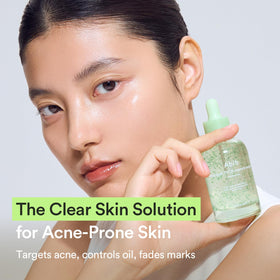 Abib serum texture on skin illustrating lightweight, fast-absorbing hydration