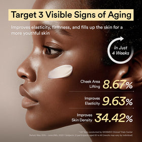Abib Jericho Rose Cream spread on skin to show absorption and hydrated finish