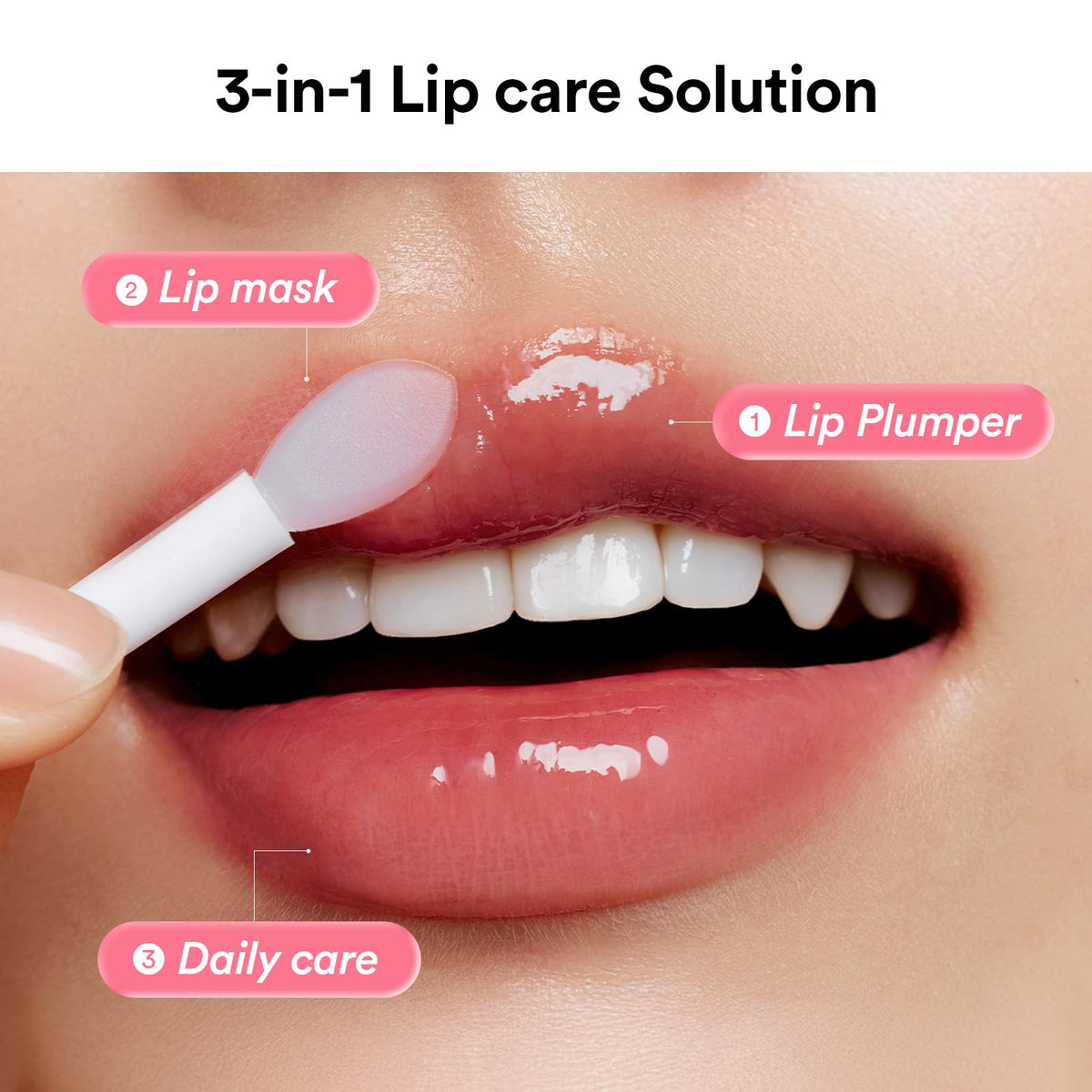 Abib jar on nightstand styled as sleeping mask for overnight repair benefit