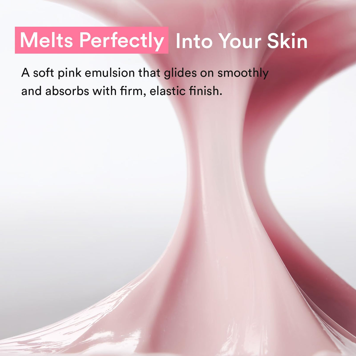 Abib application on forehead illustrating targeted smoothing and refined appearance