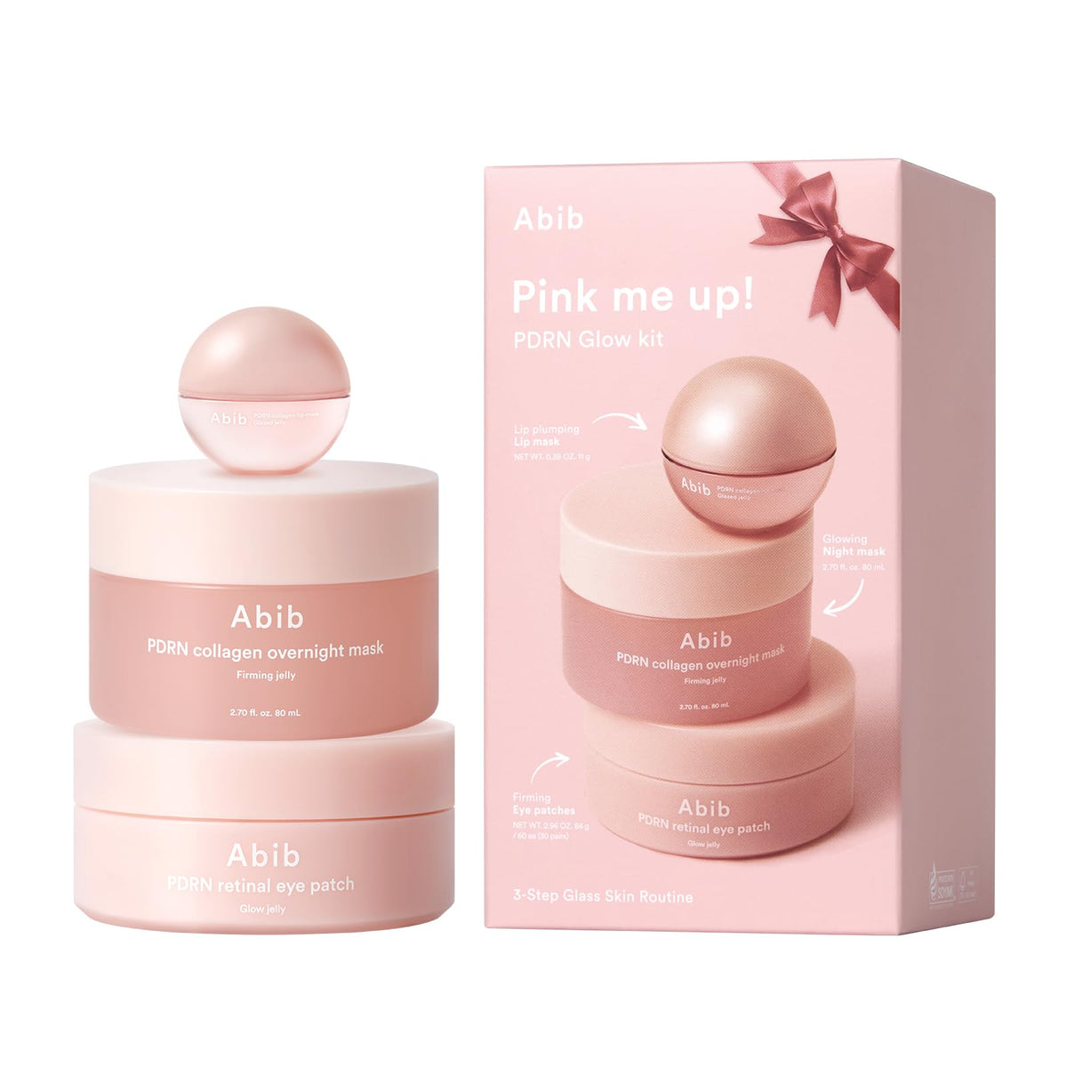 Abib kit front packaging showing contents and gift-ready presentation benefits