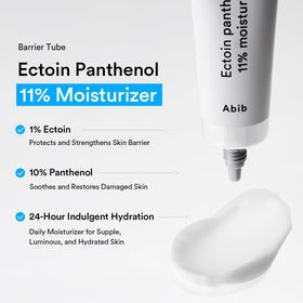 Abib tube cap and nozzle detail highlighting hygienic dispenser benefit