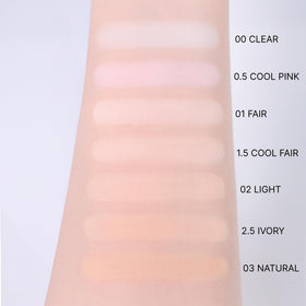 ABOUT TONE ingredient label close-up highlighting mild botanical extracts