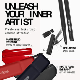 aboutface lifestyle nightlook showing smoky matte eye for dramatic evening wear