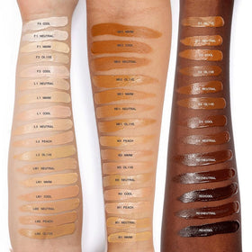 aboutface bottle next to coin showing 1.08oz size for clear scale and travel-friendly benefit