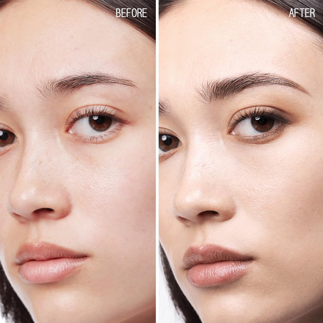 aboutface foundation texture swirl demonstrating lightweight, blendable formula for natural finish