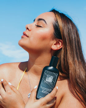 Absolutely Natural used in massage setting showing smooth glide and hydration