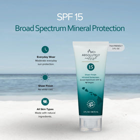 Absolutely Natural close-up texture revealing lightweight, moisturizing finish