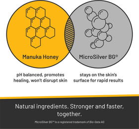 Absorbine Silver Honey shampoo pouring to show silky texture benefit