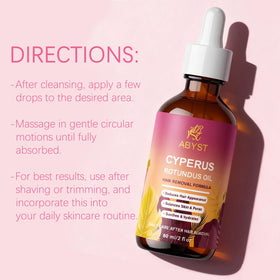 ABYST bottle in hand to display 2 fl oz size and travel convenience