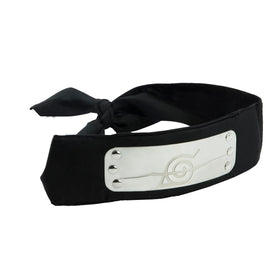 ABYSTYLE anti-Leaf Village headband front view showing accurate cosplay symbol