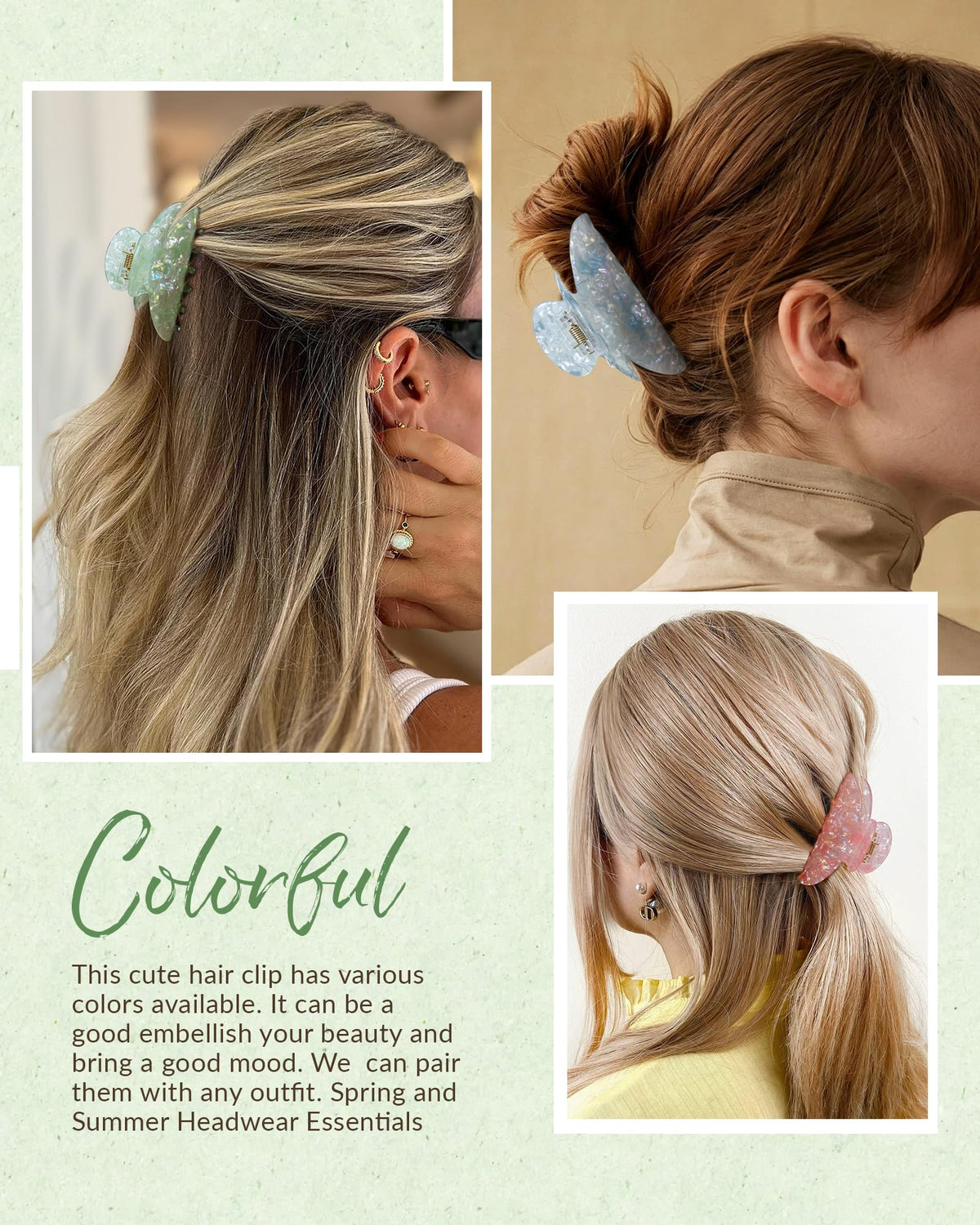 ACECHA ombre acrylic texture close-up showing rich blended color appeal