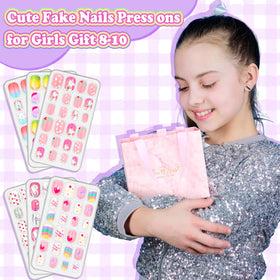 Acejoz display of ten different nail tip sizes, helping find the right fit quickly