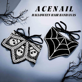 Acenail close-up skull crochet detail highlighting texture and durability