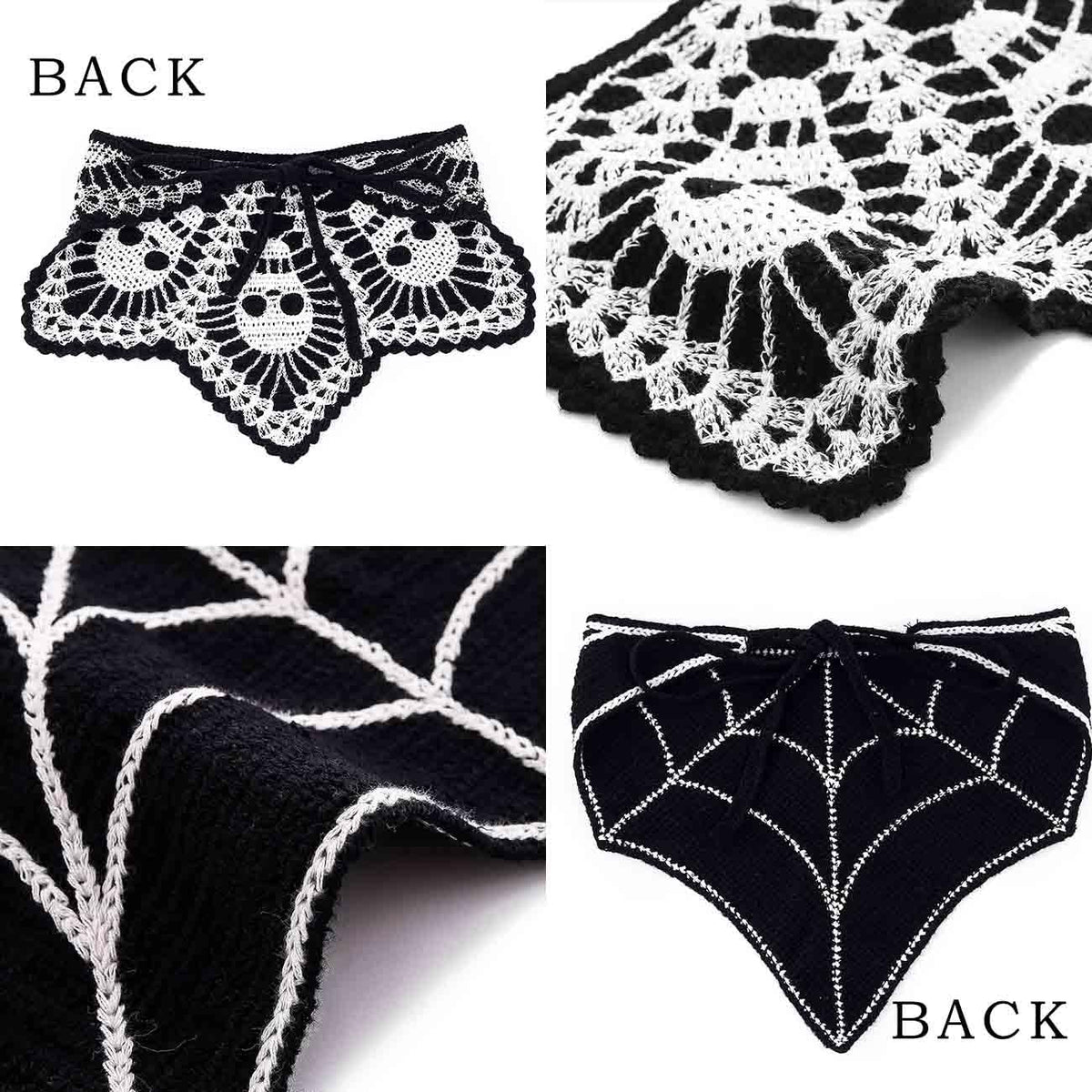 Acenail tie-back straps displayed for length and adjustable fit