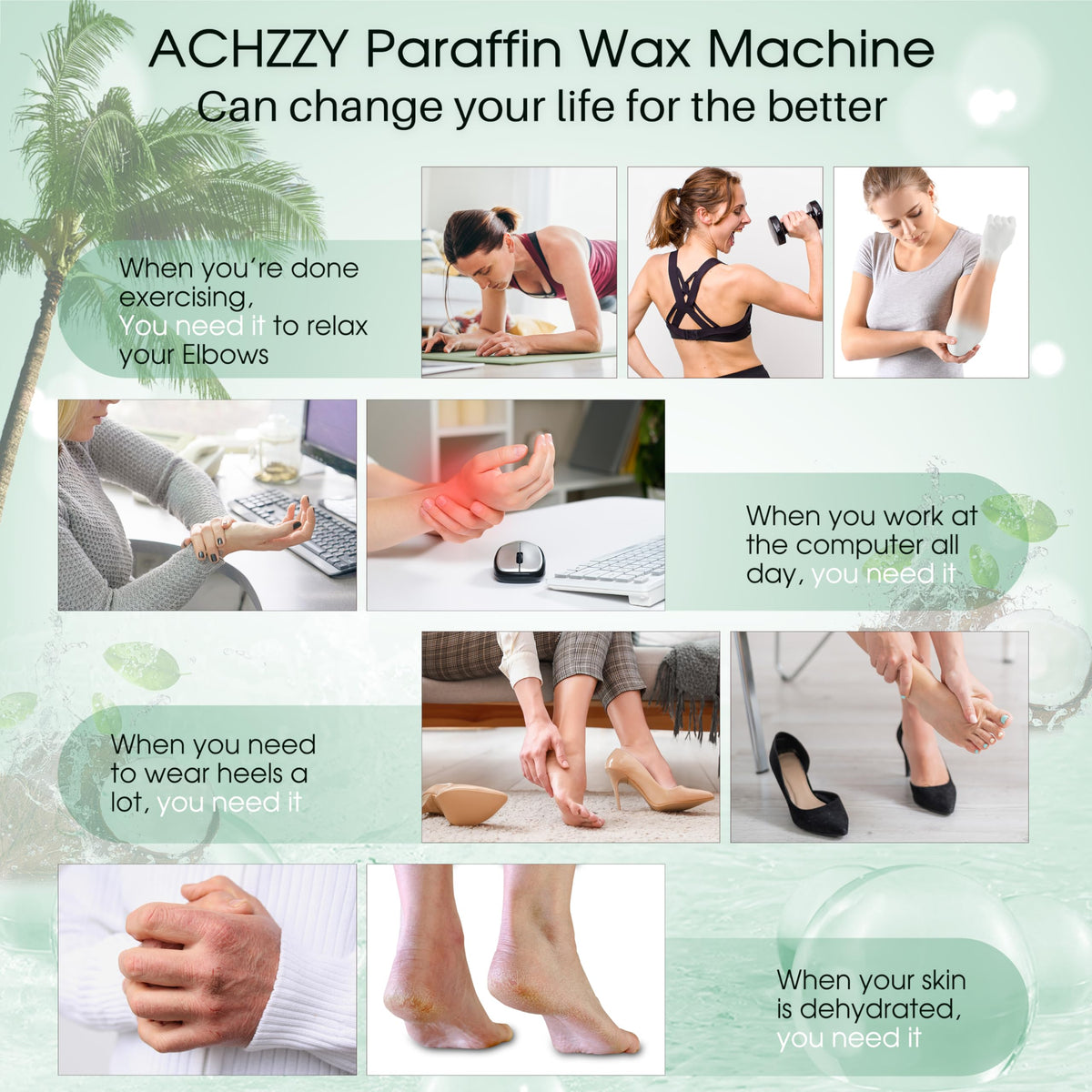 achzzy label close-up displaying ingredients and per-block weight benefit