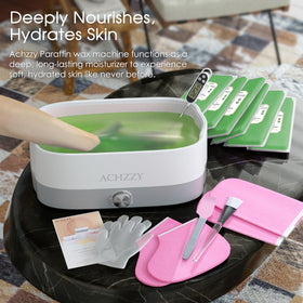 Achzzy wax melting in a paraffin bath for faster warm-up
