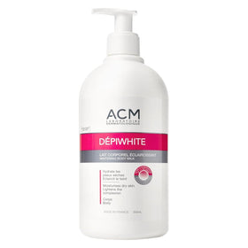 ACM Dépiwhite front packaging showing bottle for brightening and hydration