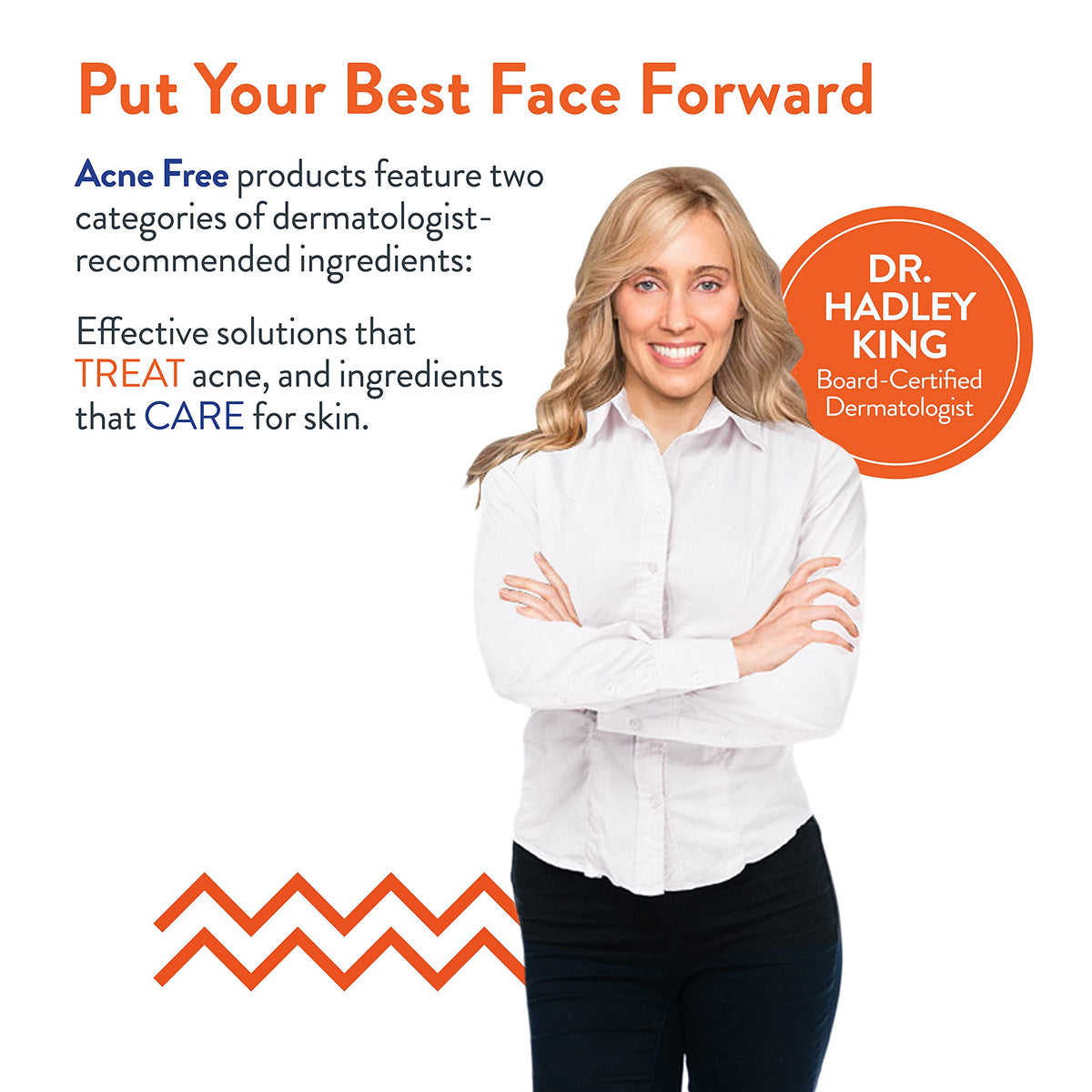 AcneFree retinol night cream tube open to show smooth formulation