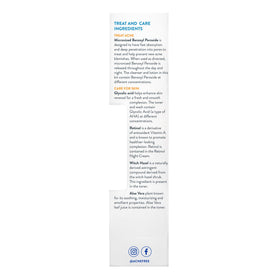 AcneFree products staged in bathroom demonstrating daily routine use