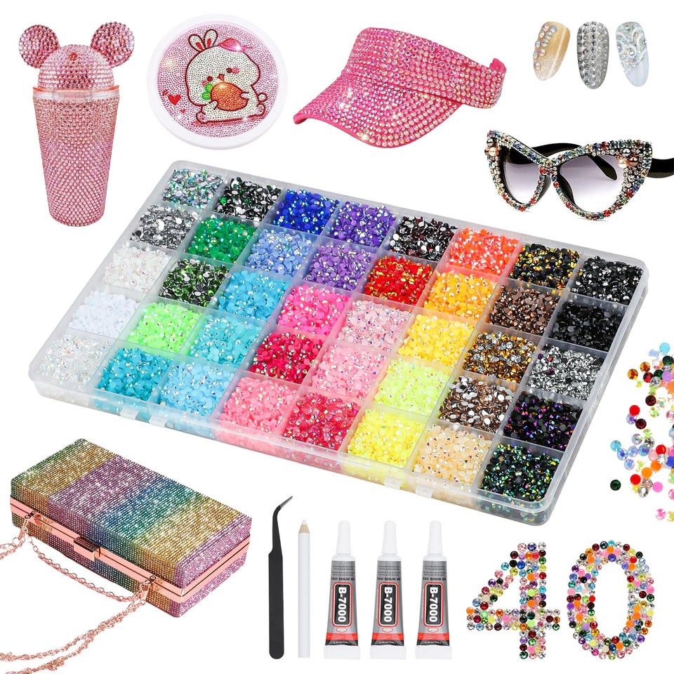 Acrridi front packaging showing kit contents and color variety